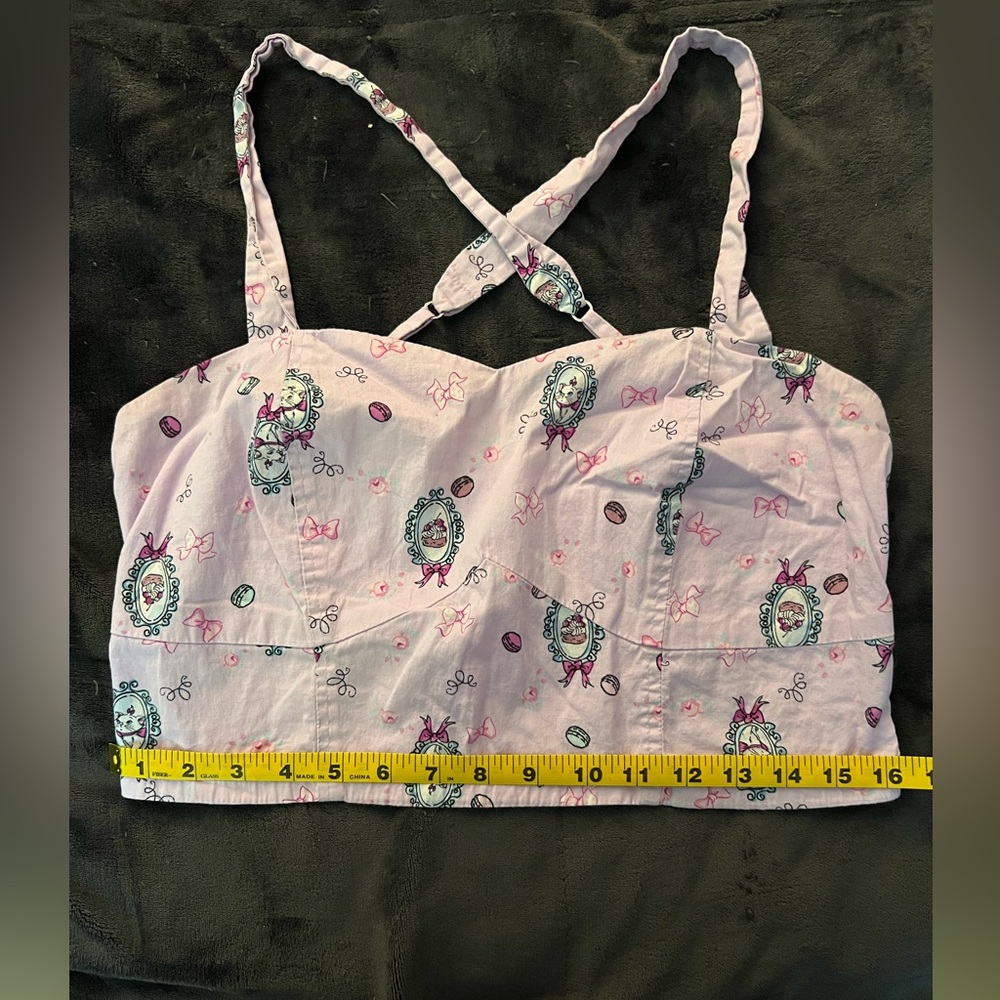 XL Disney’s Aristocats Marie crop top